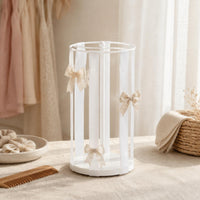 Hair Accessory Stand Rotating Base Bow Holder Stand Ribbon Hanging Sections