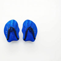 Contoured Swim Hand Paddles Curved Swimming Hand Paddles Gear Perforated Ergonomic for Swimmers, Front Crawl Practice