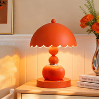Persimmon Table Lamp Soft Radiance Orange Fruit Lamp Unique Gift for Bedroom