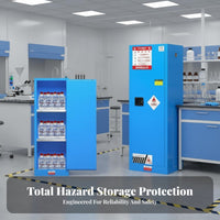 Fire-Resistant-Resistant Cabinet Double-Walled Construction Cabinet Fire Resistant Box for Lab Technicians, Professionals