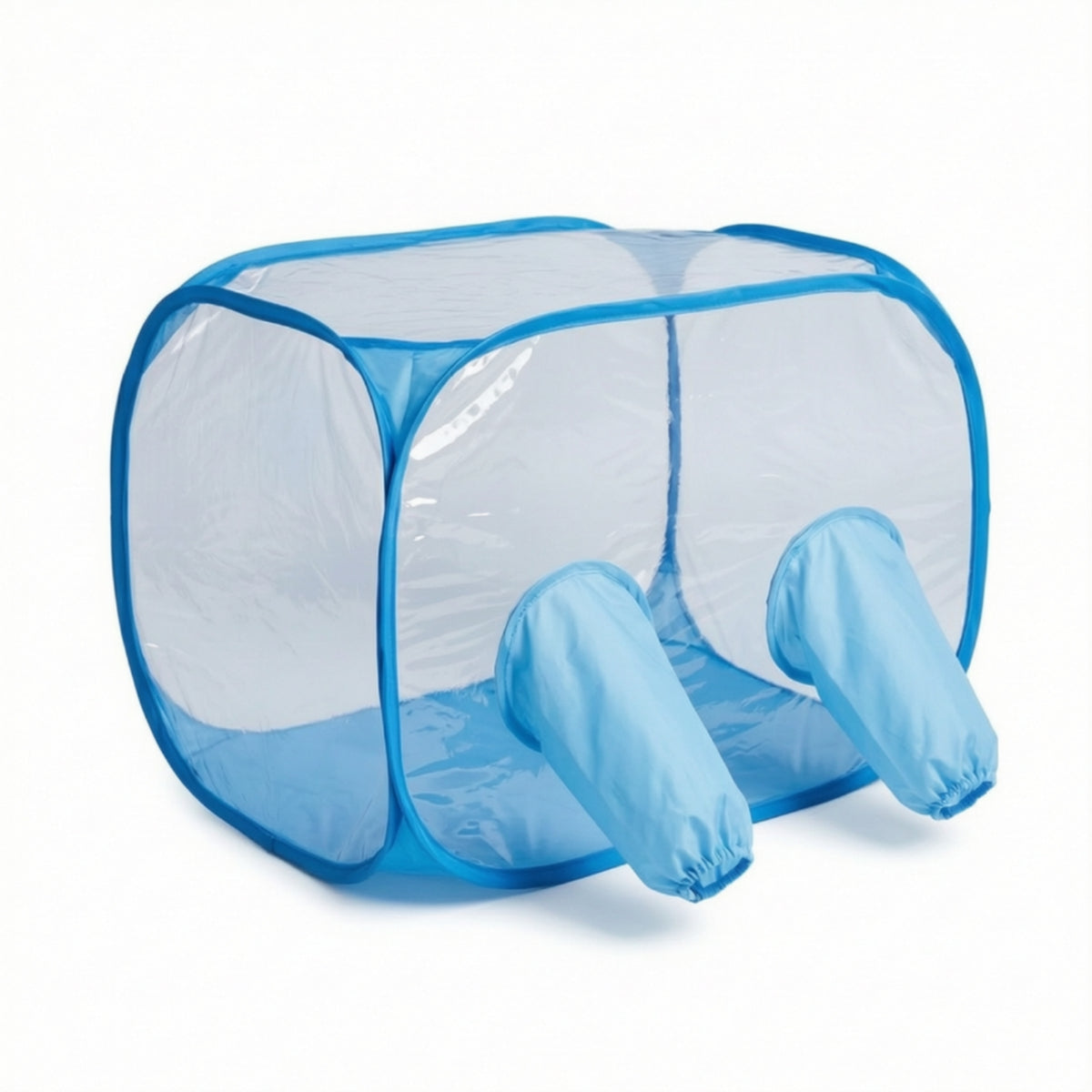 Still Air Chamber with Glove Ports Indoor Fungi Grow Box Clear