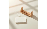 U-Shaped Wooden Stand Minimalist Aesthetic Desktop Accessory for Home