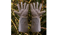 Gauntlet Gloves Puncture Resistant Guarding Gear Reinforced Stitching