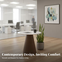 3 Pieces 3 Piece Table and Chair Set Light Elegant Design Modern Armchair and Table Set Commercial Grade for Adults, Couples, Office, Coffee Shop
