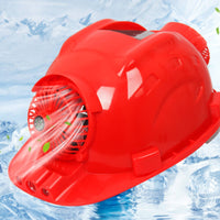 Solar Safety Helmet Cooling Hard Hat with Solar Fan Rechargeable