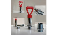 Stainless Steel Water Dispenser Tap Replacement Water Faucet with Plastic Handle Safe Beverage Dispenser Tap Hygienic