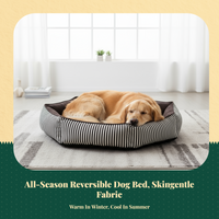 Orthopedic Dog Bed
Removable Cover
Non-Slip
All Seasons