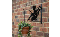 Fairy Wall Planter Hook Sturdy Decorative Hanging Bracket Space Saving for Patio
