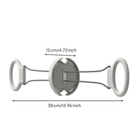 Portable Flywheel Arm Exerciser Compact Flywheel Instructor Lightweight Resistance Device with Handles Adjustable for Office, Travel