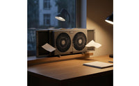 Indoor Ventilation Two-Fan Window Ventilator Included Power Adapter Reversible Window Fan Gray Home Appliance Easy Installation