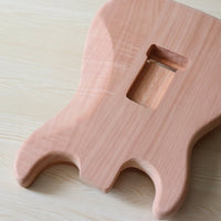 Pre-Routed S & T Guitar Body Personalizable Unfinished Guitar Body Custom for Luthier