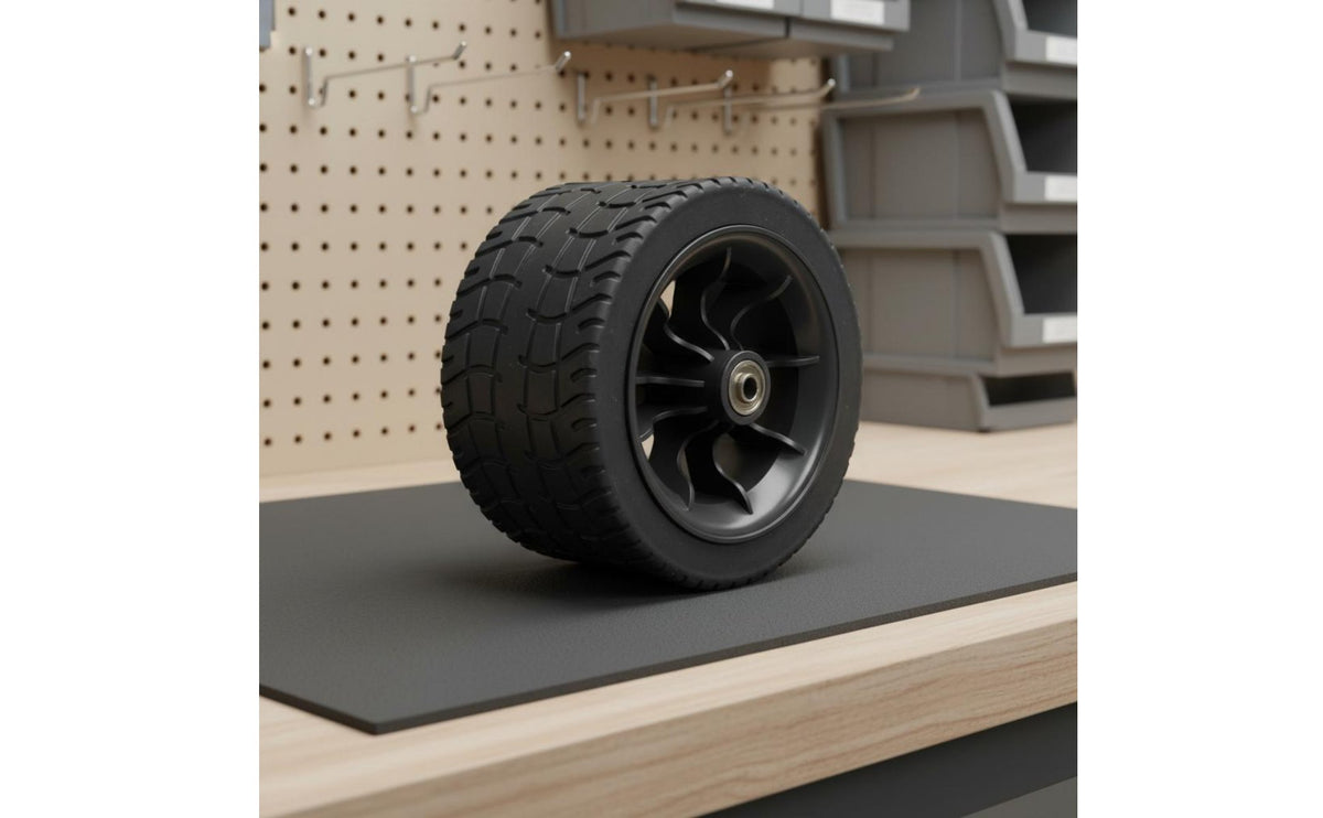 Wear Resistant Camping Cart Wheel All Terrain Utility Cart Wheel for Beach