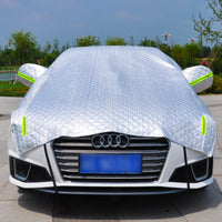 Car Half Cover Car Cover Sun Protection Insulation Front Windshield Window Snow Dust Full Cover