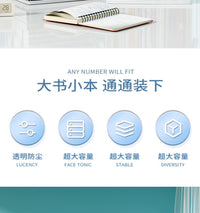 透明防尘书袋家用防潮大容量书籍课本收纳袋学生旧书整理收纳神器
