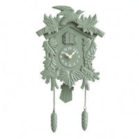 Retro Wall Cuckoo Timepiece Pinecone Weights House Decoration Accurate