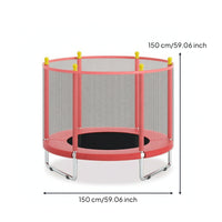 Jumping Bed with Enclosure Net Multi-Functional Enclosed Young Child Jumping Bed Versatile for Kids, Home