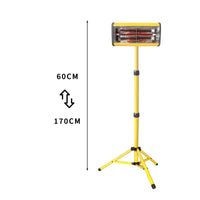Infrared Paint Baking Lamp Handheld Paint Curing Light Portable for Spray Booth