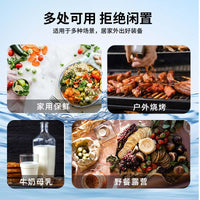 户外露营旅游保温箱摆摊便携烧烤食品保鲜饮料冷藏冷冻箱