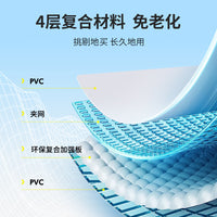 Inflatable Pool, Thickened and Wear-Resistant, Foldable, No Inflation Needed, for Kids and Home