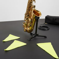 Triangle Cleaning Cloth Soft Material Instrument Sound Hole Cloth for Instrumentalists