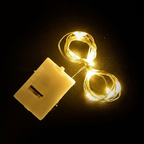 Battery-Operated Wire Light Miniature light-emitting diodes Decorative Lighting Safe contact-friendly