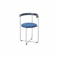 Foldable Woven Chair Nordic aesthetic Dining Seat Easy to Assemble for Small Spaces