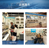 欧美跨境VA工艺高清屏天气预报钟花园酒窝地窖雪匣温湿度监测闹钟