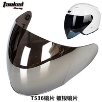Tanked Racing T536 Helmet Visor Replacement for Half Helmets