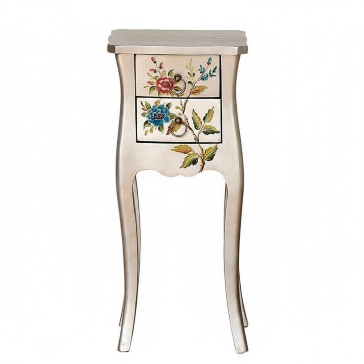 Square Table with Drawer and Shelf Statesideand aesthetic Design Bedside Cabinet with Drawers