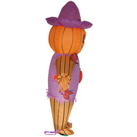 Halloween Inflatable Pumpkin Scarecrow Prop for Yard Party Decoration