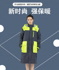 FEW飘陈苏伟横渡同款 游泳保暖棉服 防寒保暖大衣 训练外套棉服