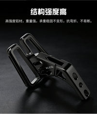 iKUOS折叠车一体增高猪鼻子大行/小布自行车前货架加高升高座配件