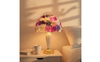 Floral Rose Petal Lamp Decorative Flower Table Lamp Warm Light Romantic for Women, Bedroom, Bedside, Vanity