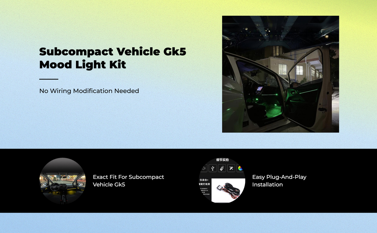 GK5 LED: App control color change