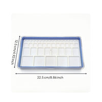 Watch Parts Tray with Cover Dustproof Watch Parts Container with Cover