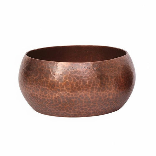 2 Pieces Hammered Copper Bowl Sturdy Copper Tea Bowl Decorative