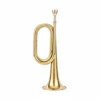 Charge Trumpet Easy to Play Brass Bugle Polished Finish for Beginners, Students