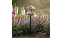 Metal Bird Feeder Powder Coated Garden Bird Feeder Weatherproof for Yard, Patio