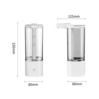 Automatic Soap Dispenser Cordless Motion-Activated Soap Dispenser Transparent for Washroom, Kitchen