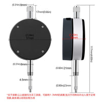 数显千分表0-12.7mm 高精度0.001mm 行程测量防水防尘数字指示表
