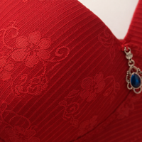 Push Up Bra for Women with No Underwire and Thin Padded Cups, Comfort Support with Wide Back Smoothing and 3/4 Coverage