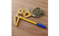 Chain Link Fence Stretcher Easy to Use Fence Tensioner Tool Rust Resistant