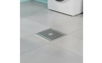 Square Shower Drain 304 Stainless Steel Floor Drain with Anti-Odor Core Rust-Resistant for Washroom, Kitchen