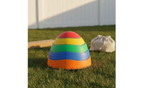 5 Pieces Non-Slip Kids Stepping Stones Colorful Balance Balance Stones Long-Lasting Obstacle Course Equipment for Toddlers