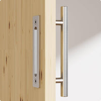 Barn Door Handle Round Tube Glass Door Handle Modern Aesthetic