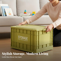 Wheeled Bin with Front Access Large Capacity Household Storage Multi-Purpose