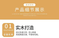现货木质线轴收纳架可旋转缝纫机线整理架实木双层大容量置物架