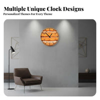 Decorative Wall Clock Silent Sweeping Mechanism Non-Ticking Wall Clock Timekeeping for Living Room, Bedroom, Kitchen