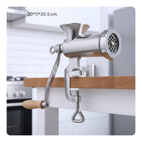 Manual Meat Grinder Multi-Function Stainless Steel Meat Grinder Portable