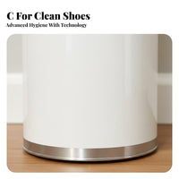 Rotating Shoe Rack Space-saving Cylindrical Footwear Organizer Large Capacity Vertical Storage Cabinet Sturdy Wooden Frame Suitable for Apartment Dwellers Entryway Living Room Families Home Furniture